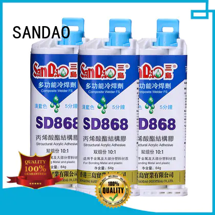 SANDAO adhesive Two-component epoxy structure bonding order now for TV power amplifier tube
