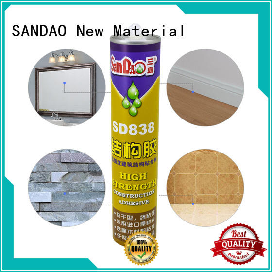 SANDAO durable modified silane nail free adhesive vendor corrosion resistance