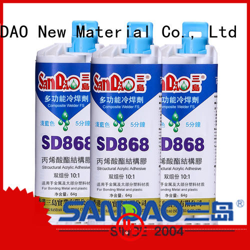 SANDAO epoxy 2 part epoxy adhesive bulk production for TV power amplifier tube